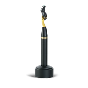 Rastrillo con stand | Máquina Negro/Oro | "Fusion"