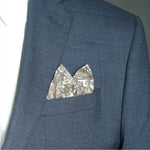 Pañuelo | Paisley Grey with Gold