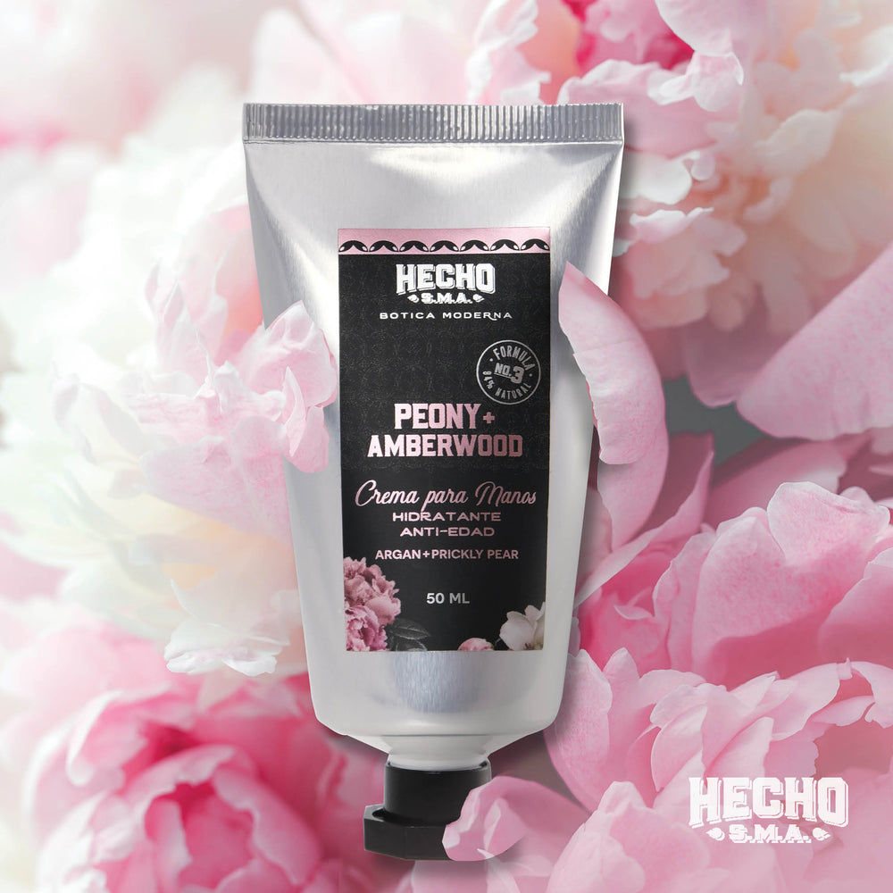 Formula no. 3 | Crema para Manos | Peony + Amberwood