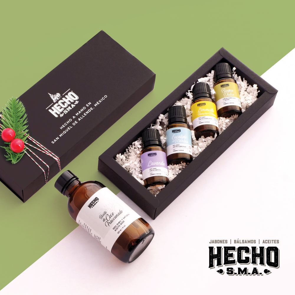 Aromaterapia Kit | con Aceite de Coco ¡GRATIS!